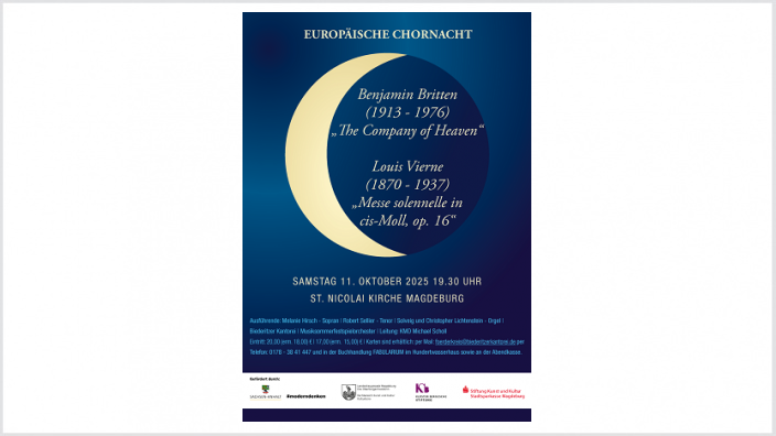 Plakat Europäische Chornacht